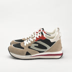 GUARDIANI - WEN 2200 LOW M SUEDE/NYLON BLACK/MU