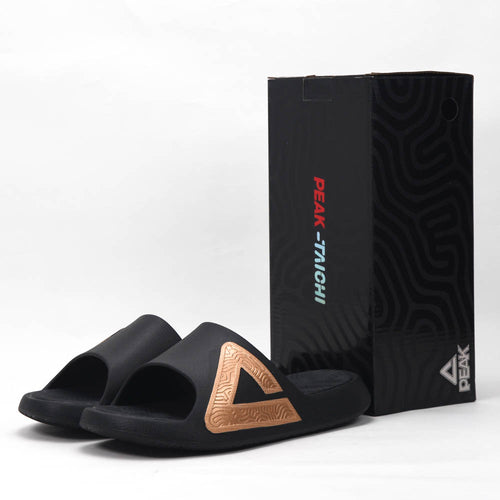Peak Taichi Slippers Black Gold