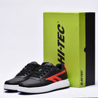 HI-TEC - HI TEC VARSITY COURT BLACK RED