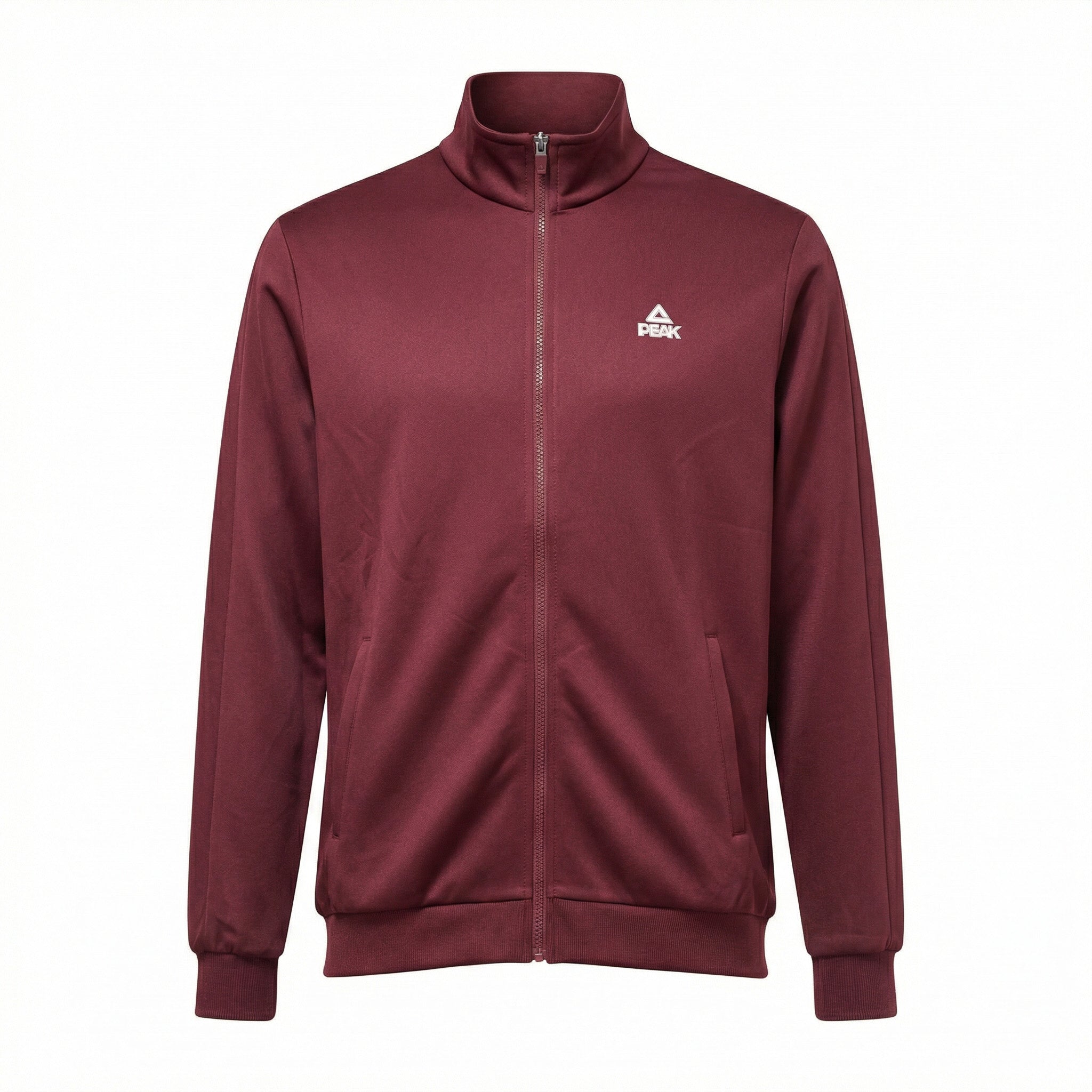 PEAK Knitted Tracksuit-Burgundy FW94053-0090