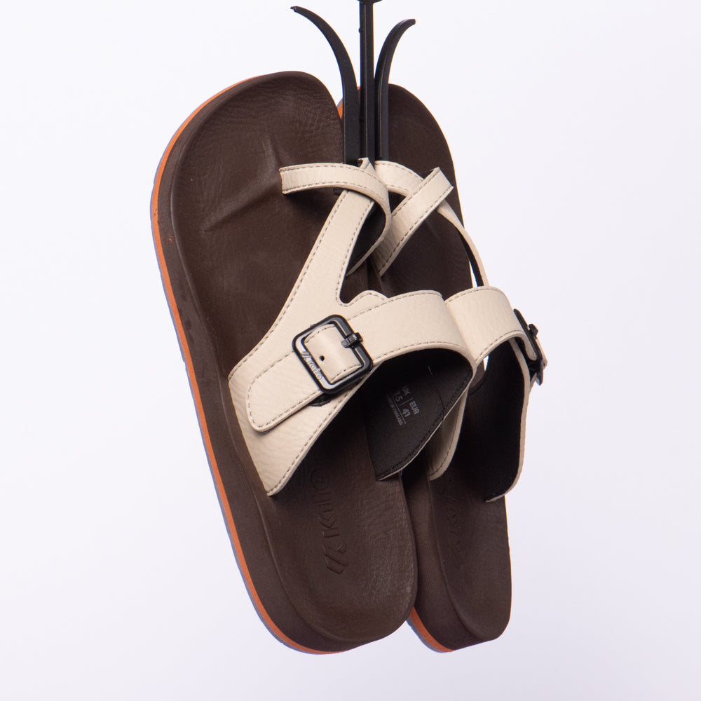 CLAQUETTE KITO AA51M-CREAM-COCOA