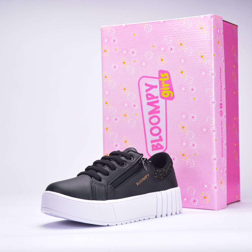 BLOOMPY PRETO/OURO