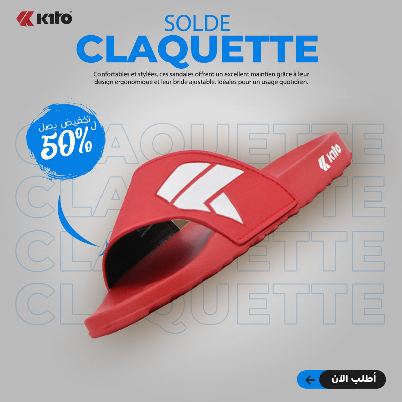 KITO - CLAQUETTE AH21M RED