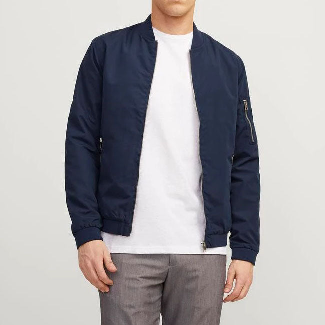 JACK & JONES BOMBER JOMER BOMBER BLEU NUIT