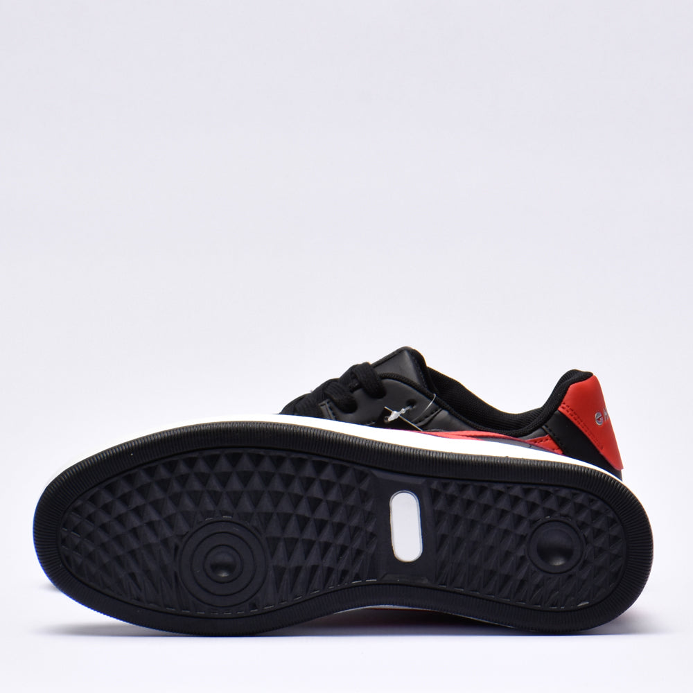 HI-TEC - HI TEC VARSITY COURT BLACK RED