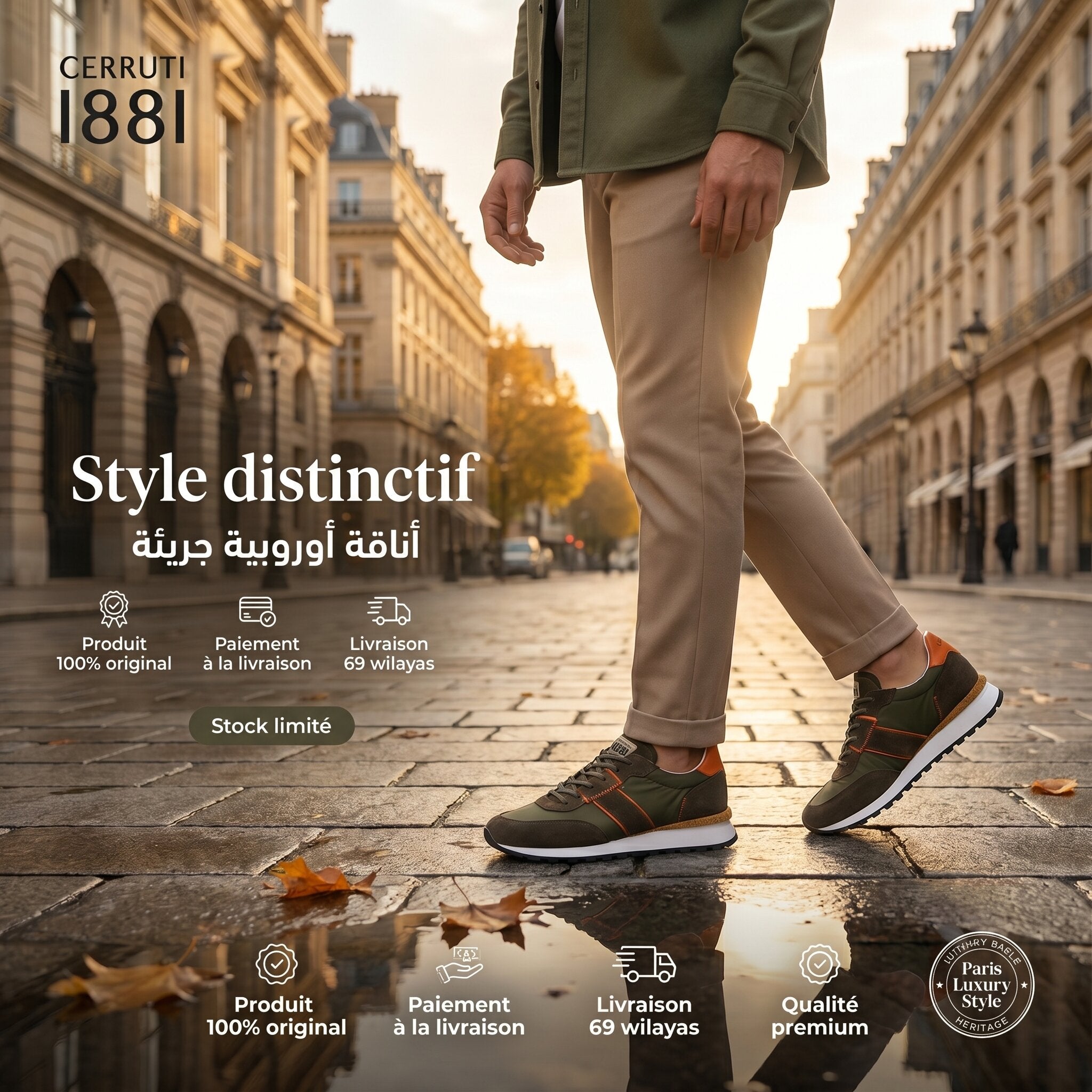 Cerruti 1881 Man Shoes Sneakers