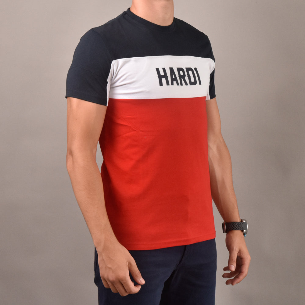 HARD1 - Lavender NAVY / WHITE / RED