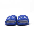 SUN68 Logo Blue Slippers