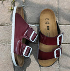 BIRK - ARIZONA BORDEAUX VERNI EVA BLANC