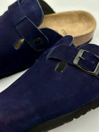 Birk Othopedic Shoes - Nubuck Blue