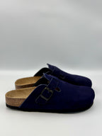 Birk Othopedic Shoes - Nubuck Blue