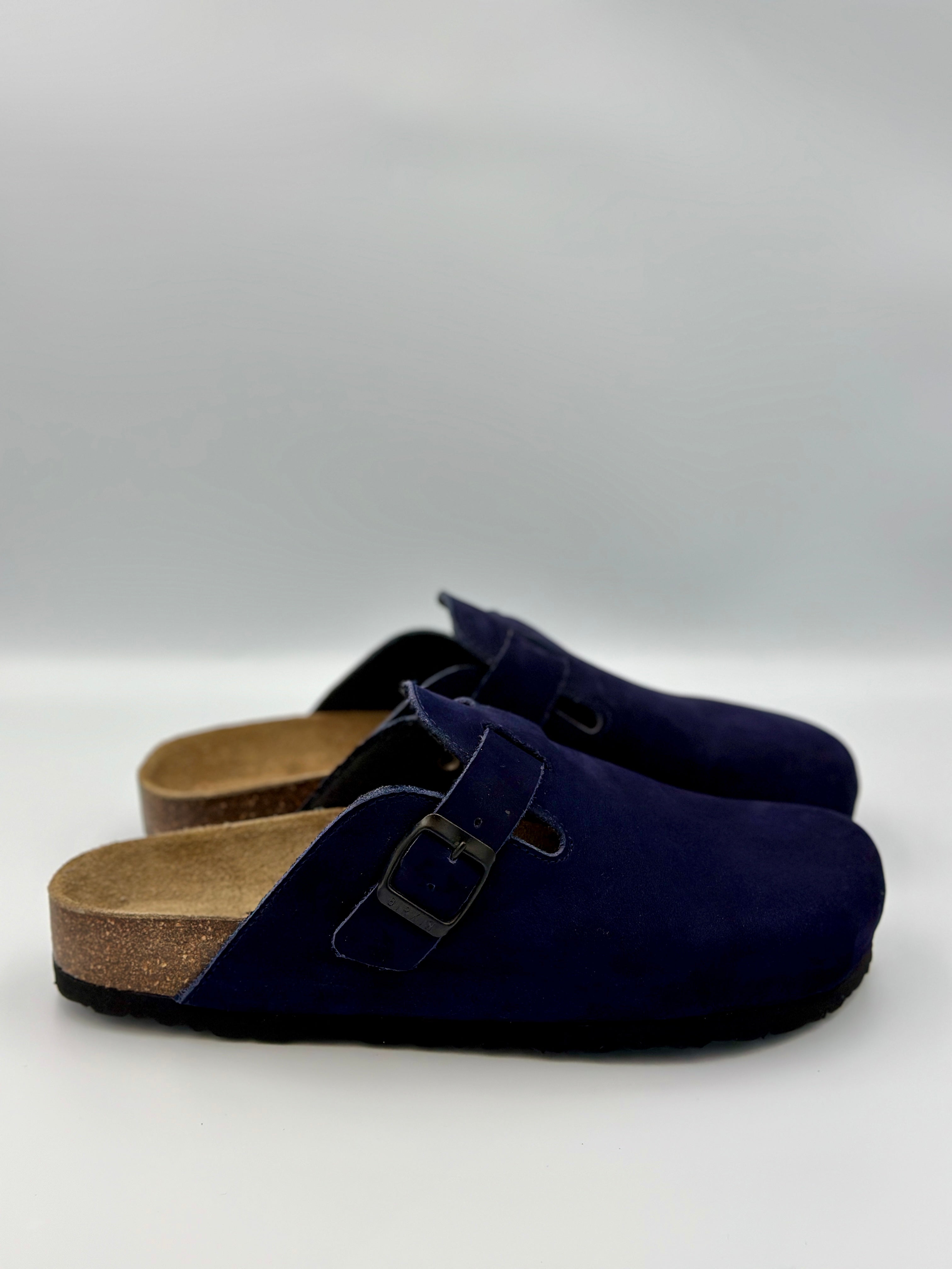 Birk Othopedic Shoes - Nubuck Blue