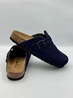 Birk Othopedic Shoes - Nubuck Blue