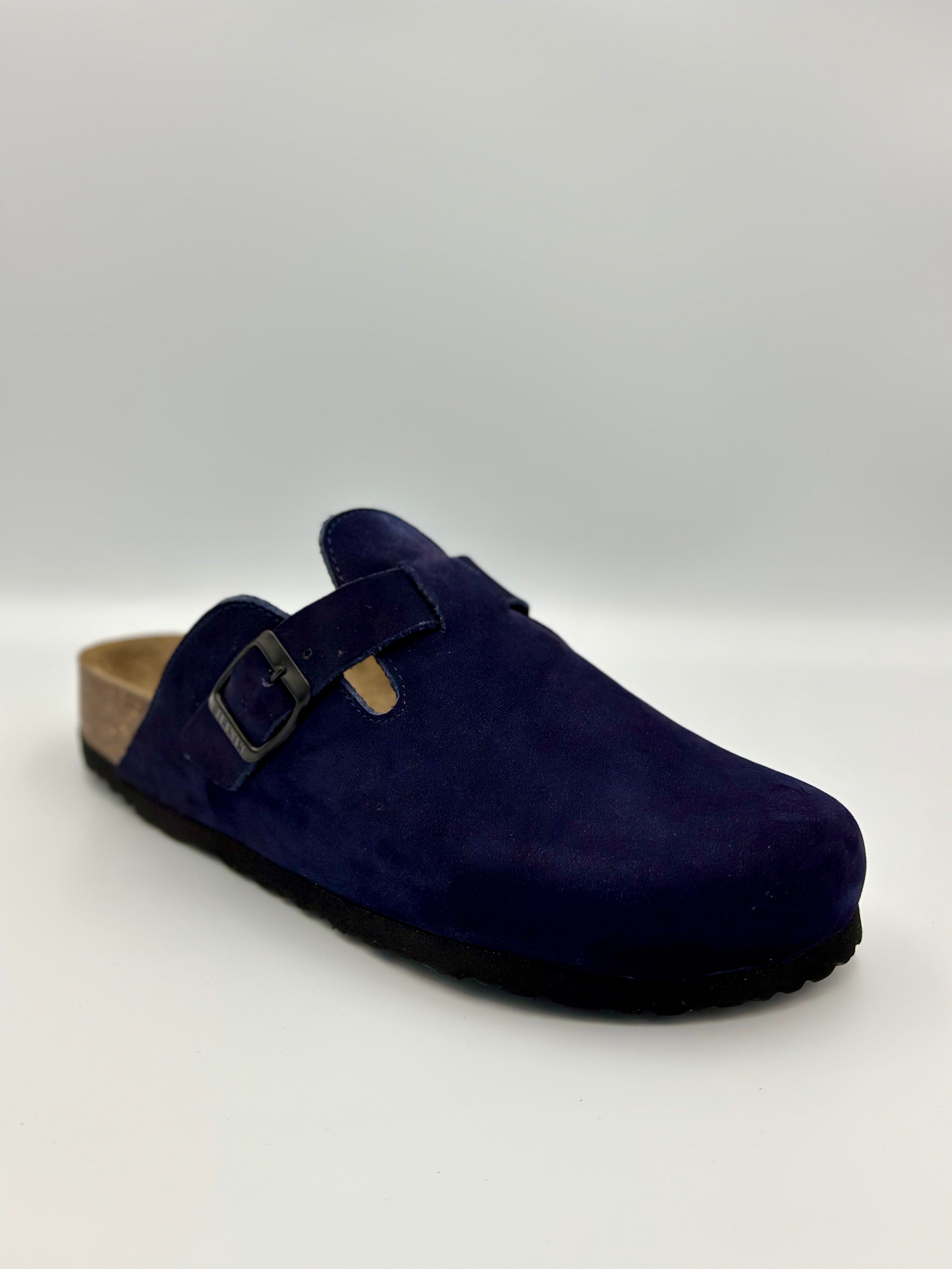 Birk Othopedic Shoes - Nubuck Blue