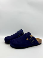 Birk Othopedic Shoes - Nubuck Blue