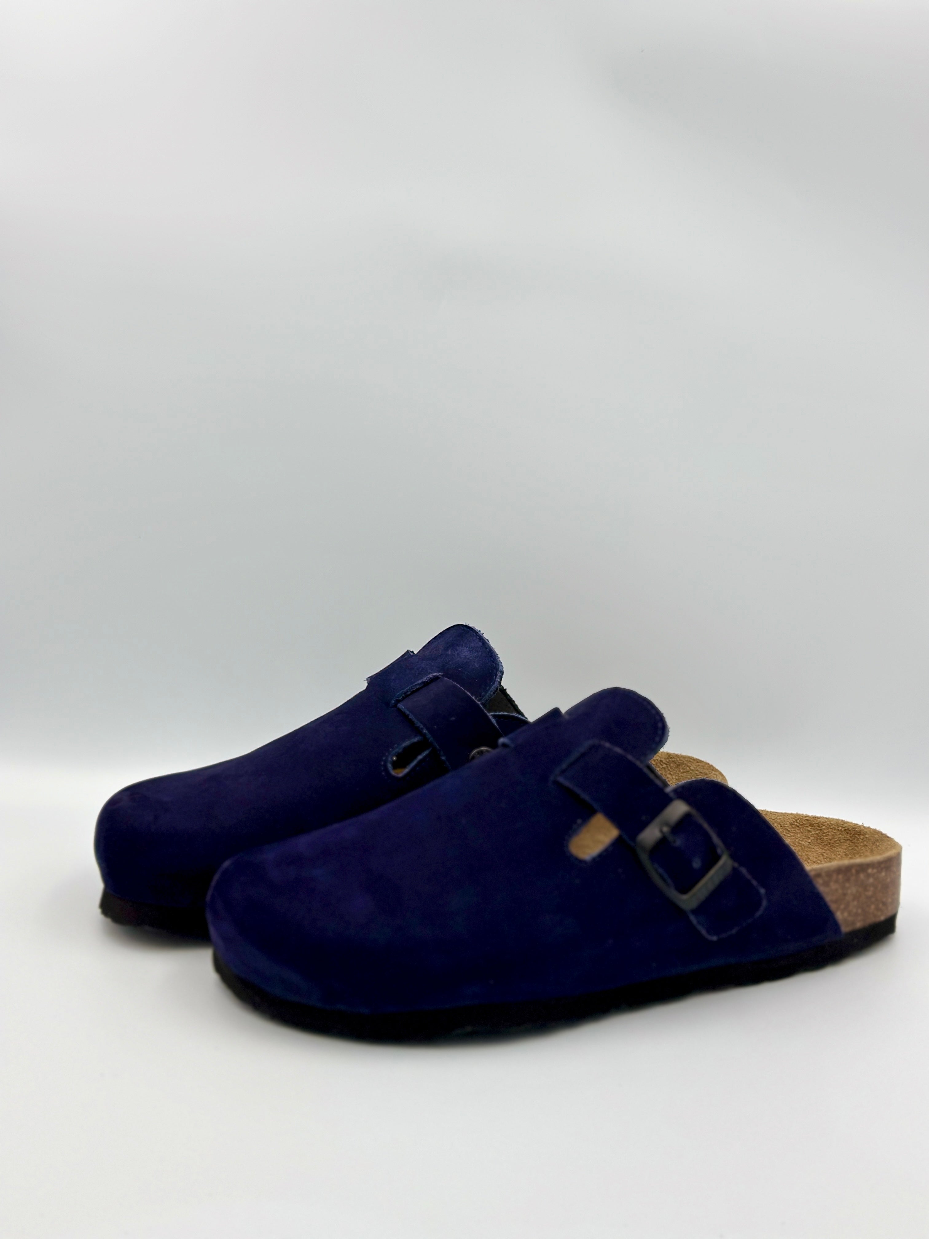 Birk Othopedic Shoes - Nubuck Blue