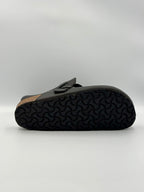 Birk Othopedic Shoes - Cuir Noir Mat