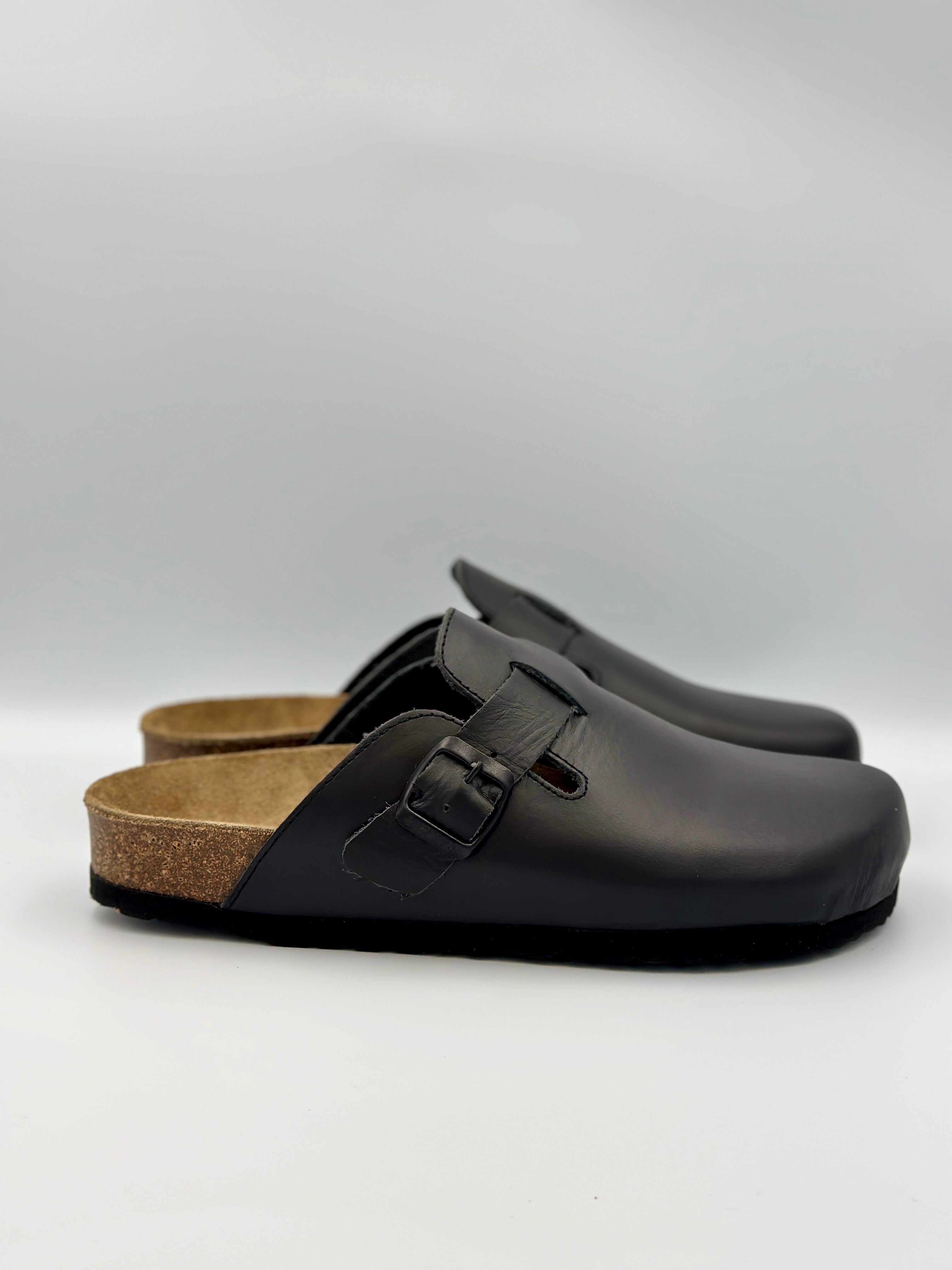 Birk Othopedic Shoes - Cuir Noir Mat