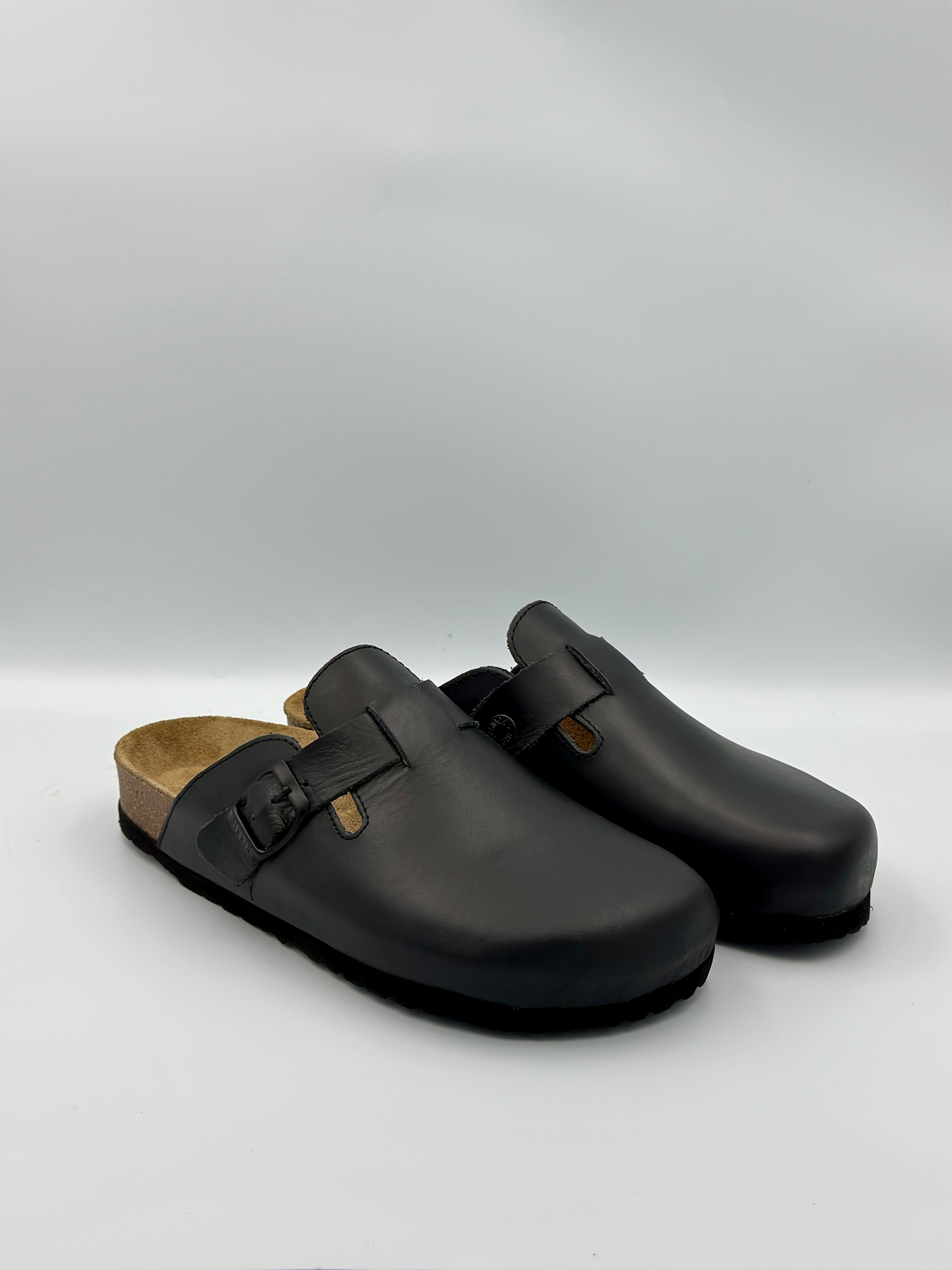 Birk Othopedic Shoes - Cuir Noir Mat
