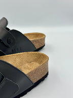 Birk Othopedic Shoes - Cuir Noir Mat