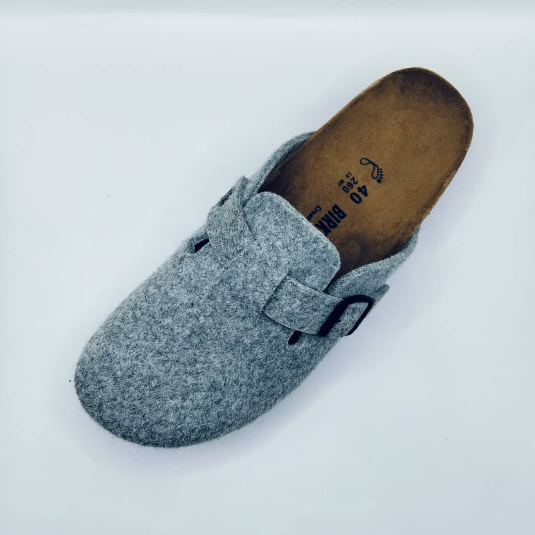 Birk Orthopedic Shoes - Feutre Gris Clair