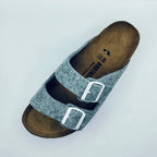 Birk Orthopedic Shoes -ARIZONA Feutre Gris Eva Blanco