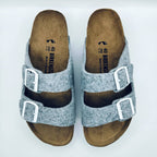 Birk Orthopedic Shoes -ARIZONA Feutre Gris Eva Blanco