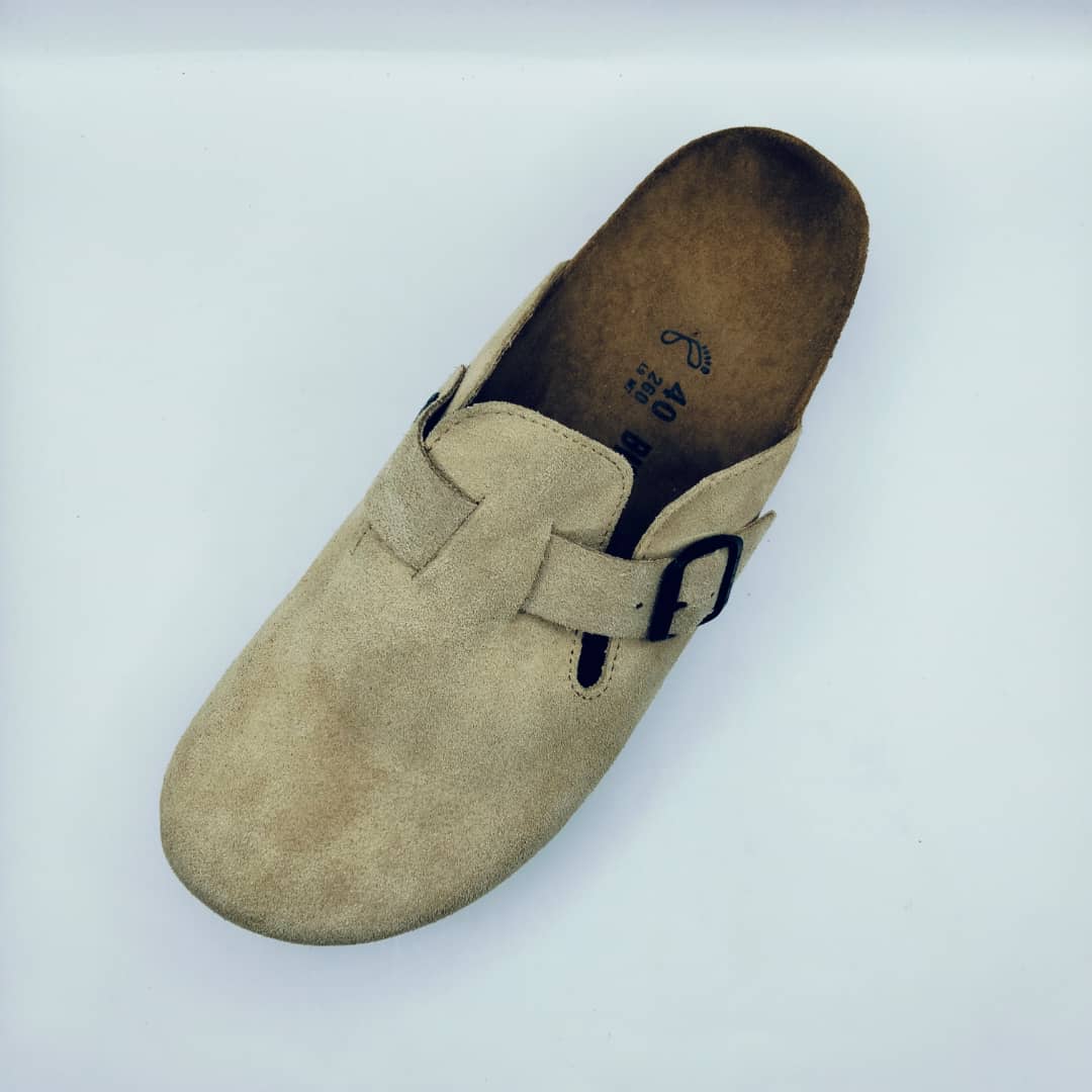 Birk Orthopedic Shoes - Boston Beige Sable Homme