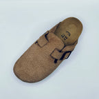 Birk Orthopedic Shoes - Boston Daim Caramel