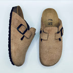 Birk Orthopedic Shoes - Boston Daim Caramel