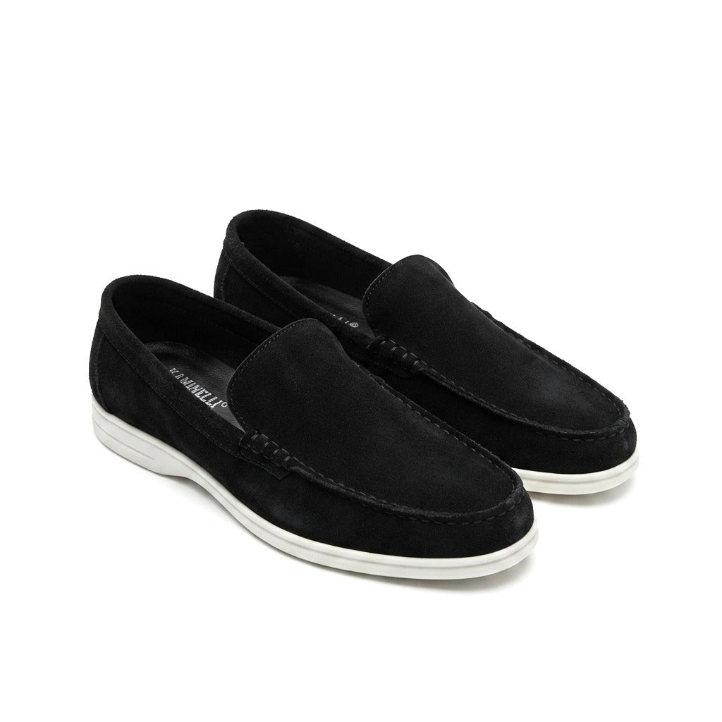 MOCASSIN CUIR NOIR