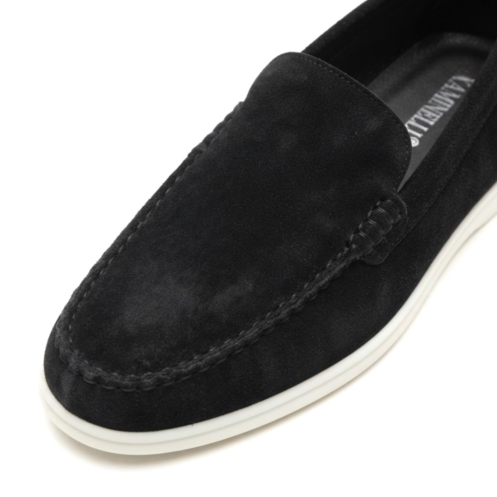 MOCASSIN CUIR NOIR