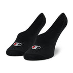Champion 2-Pack Footie Socks Black