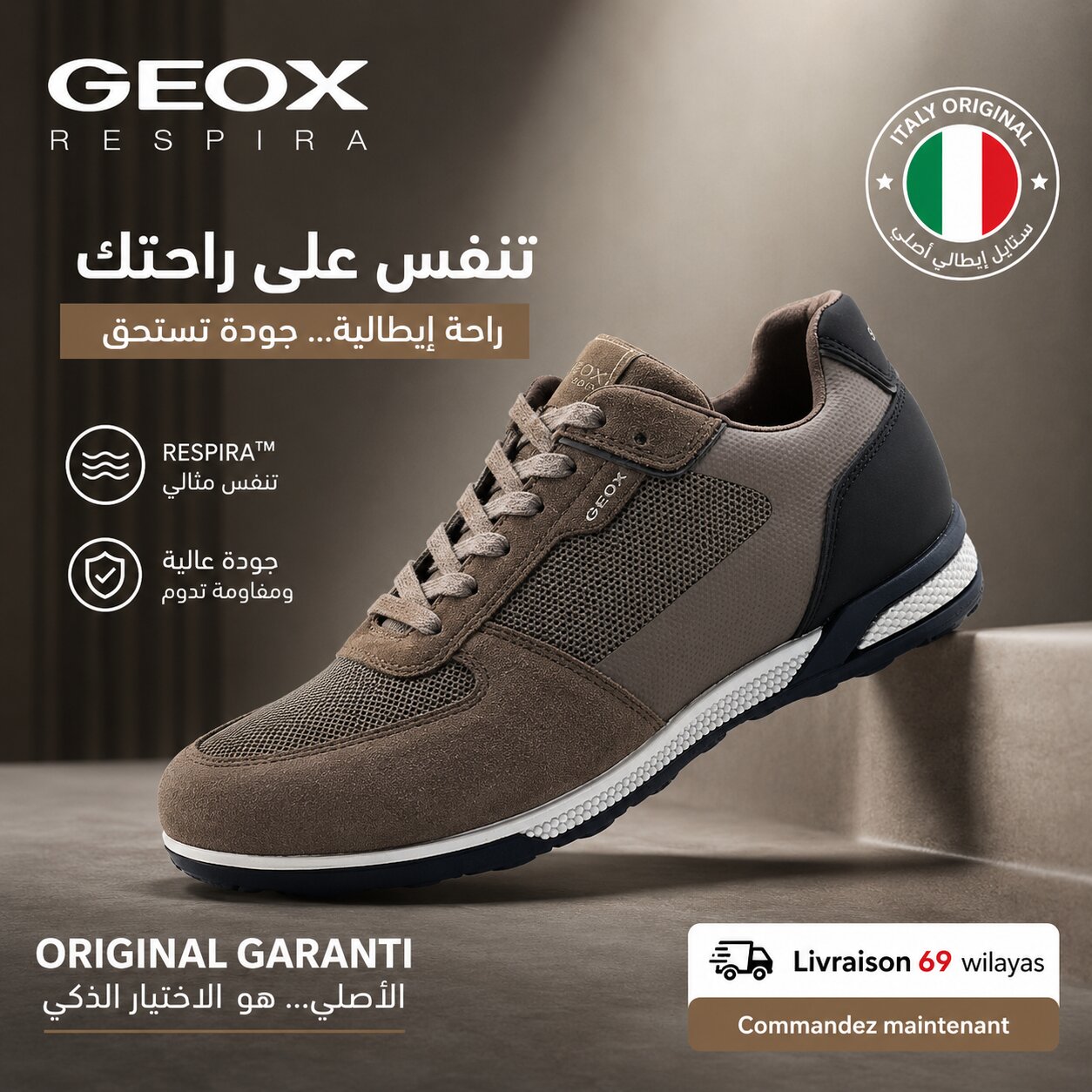Geox Spherica Homme Sneakers