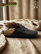 Birk Othopedic Shoes - Cuir Noir Mat