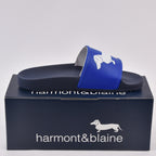 HARMONT AND BLAINE CIABATTA UOMO EVA - LOGO BLU - BIANCO
